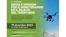 diam II edizione del Seminario Droni e Sensori per il monitoraggio ed il rilievo del territorio preview