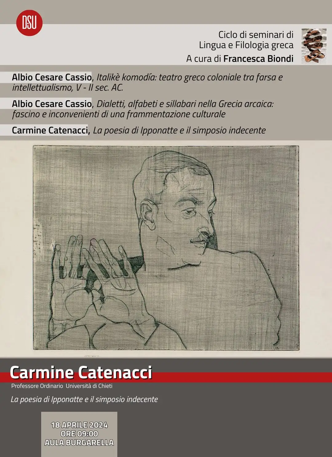 Locandina Carmine Catenacci