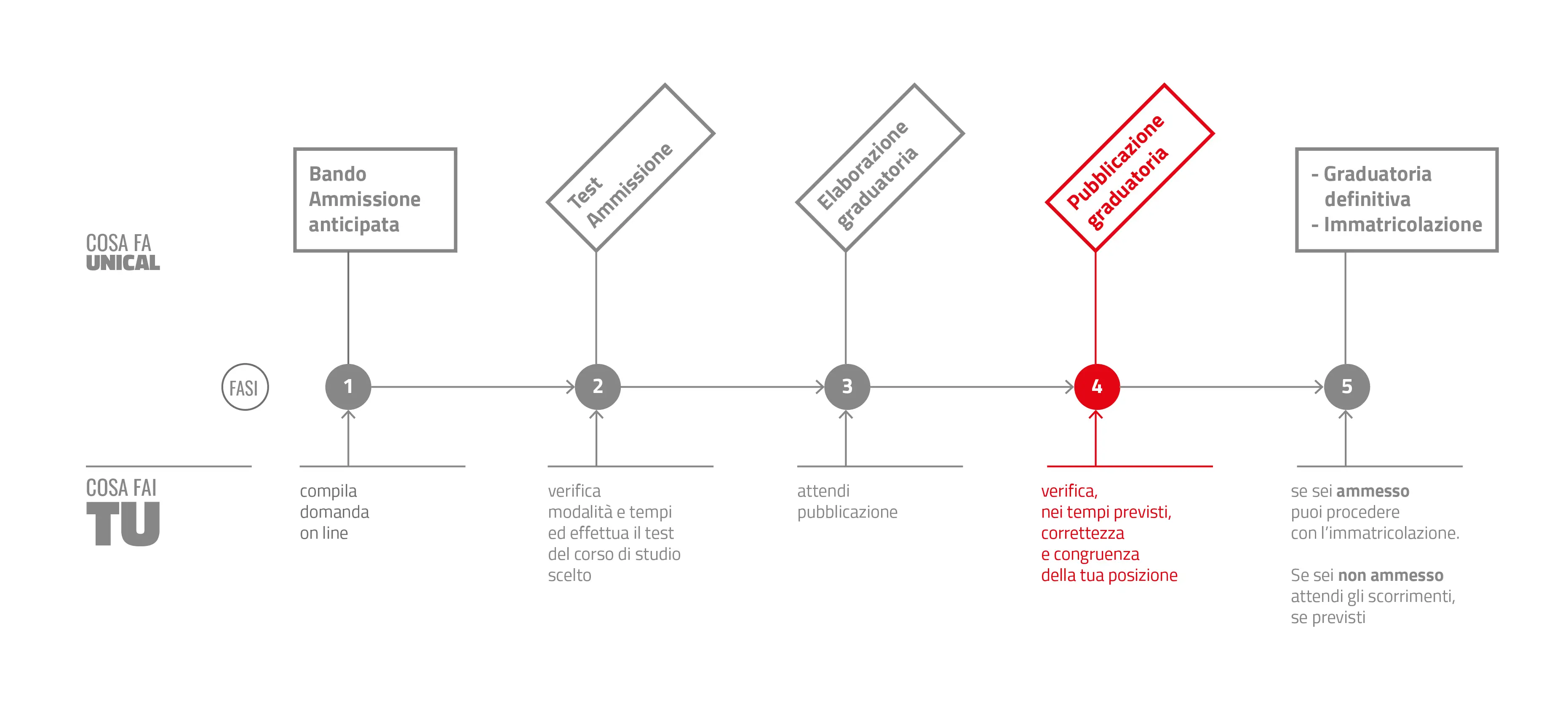 Infografica Ammissione anticipata - fase Pubbl. grad. Infografica Ammissione anticipata - fase Pubbl. grad. ver aprile 23