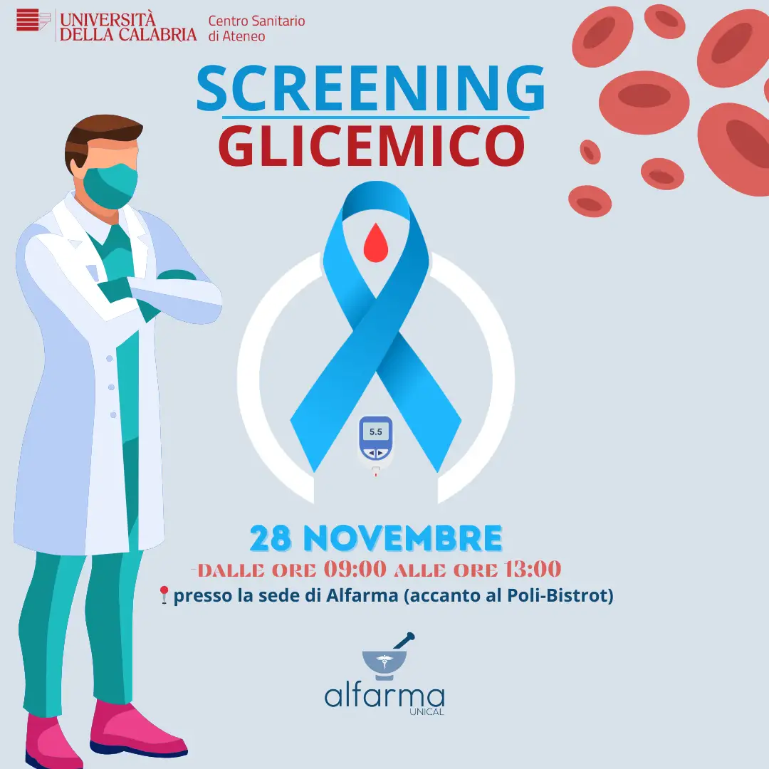 screening glicemico - 28 nov 2023